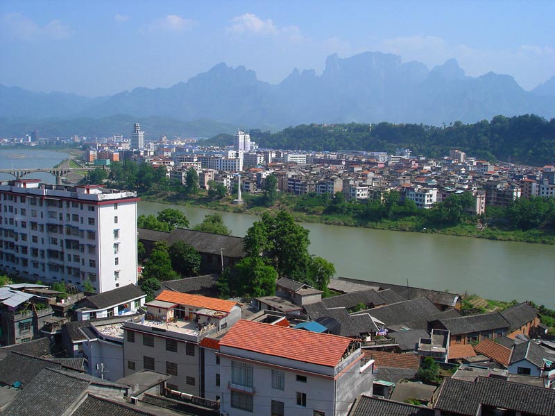 张家界城区图片